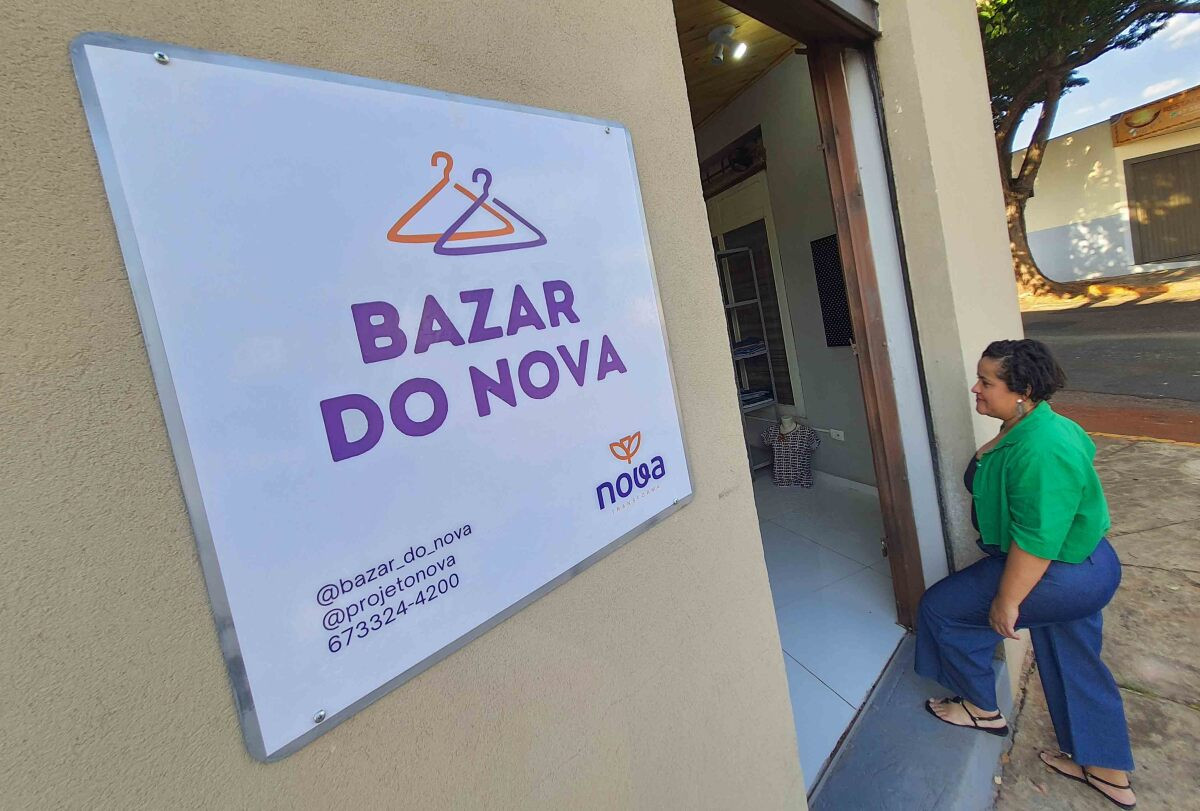 Projeto Nova Transforma inaugura loja física de bazar para custear e manter atendimentos às vítimas de abuso e exploração sexual