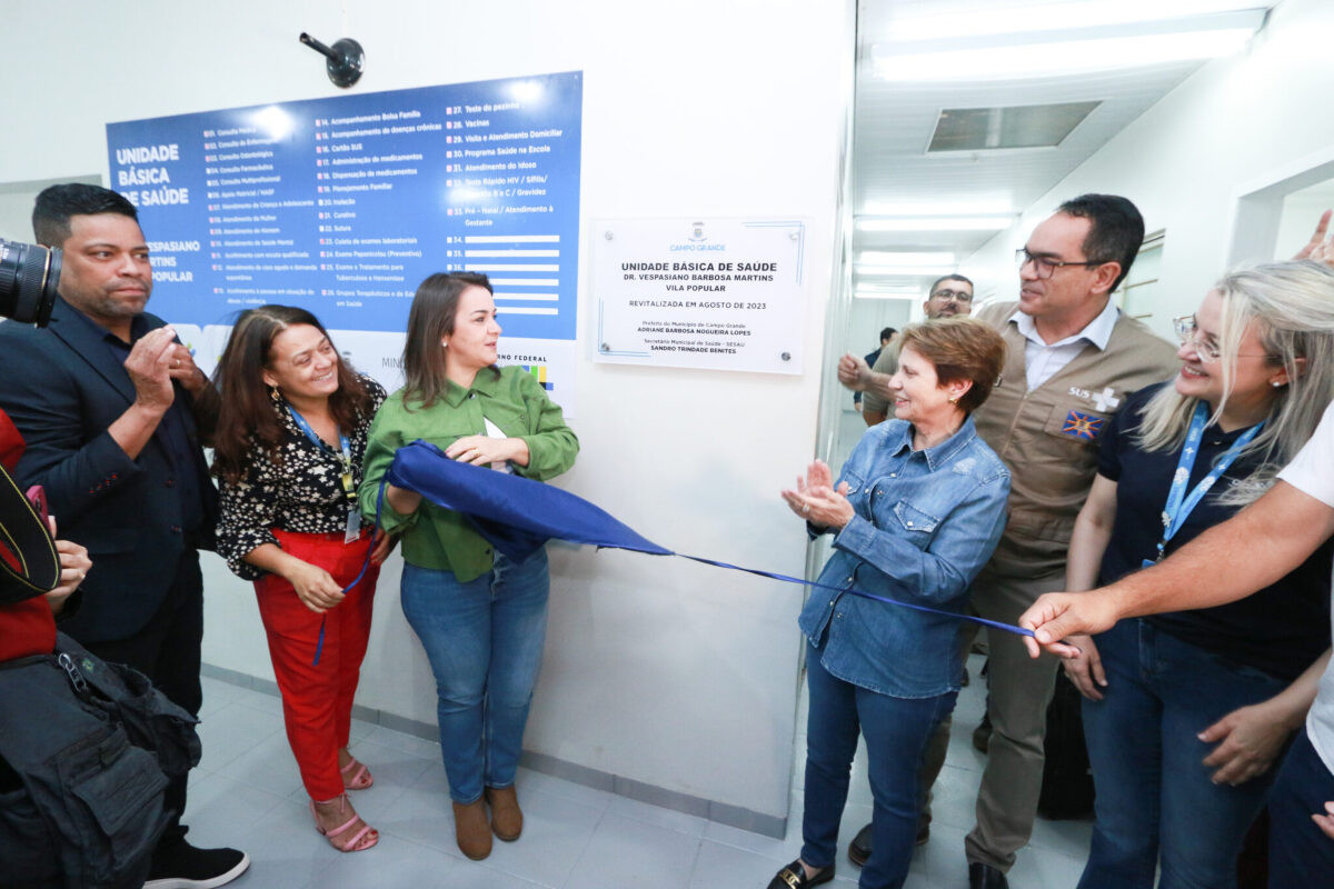 Prefeitura entrega reforma da quinta Unidade de Saúde neste ano