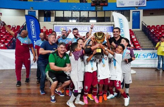 Fluminense conquista 1ª Taça Brasil Sub-8 de Futsal em Campo Grande