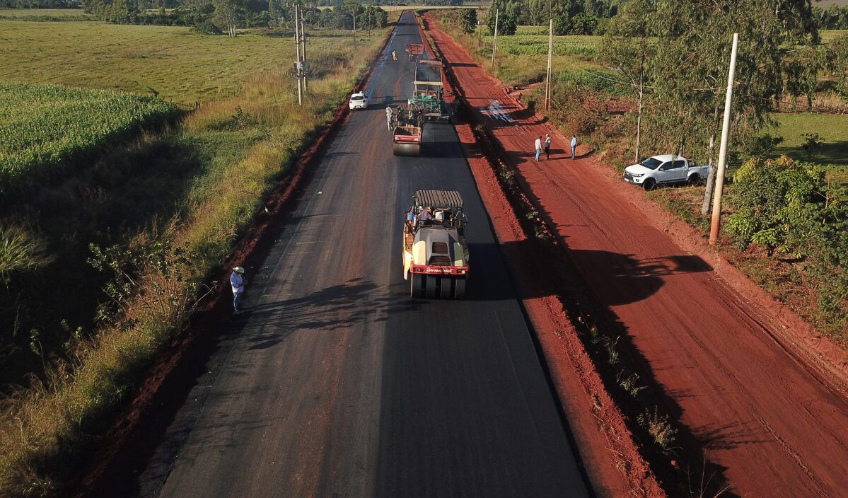 Pavimentação MS-258: mais rapidez entre Capão Seco e Anhanduí