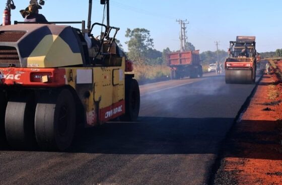 Pavimentação MS-258: mais rapidez entre Capão Seco e Anhanduí