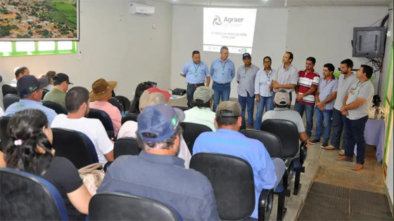 Palestra foi ministrada pelo engenheiro agrônomo Jurandir Xavier Duque Junior