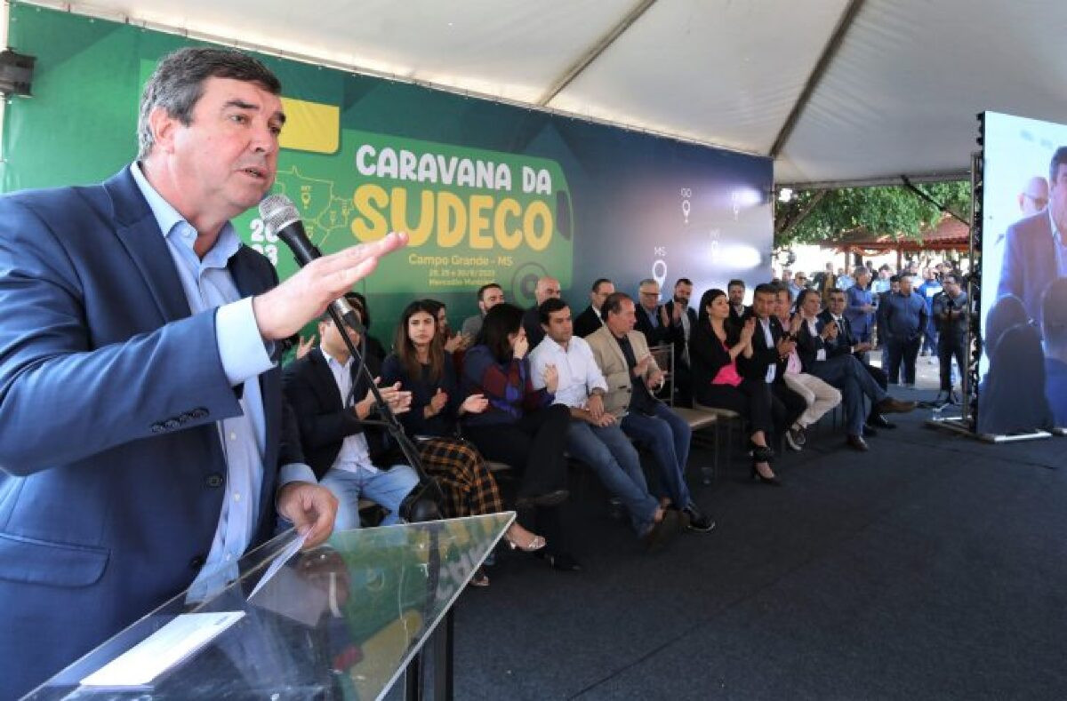 Governador celebra parceria com Sudeco para impulsionar MS