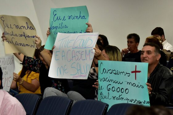 Auxílio à Cassems movimenta sessão na Assembleia Legislativa de MS