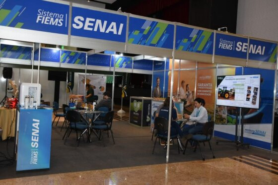 Senai apresenta soluções tecnológicas para o agronegócio na Ponta Agrotec