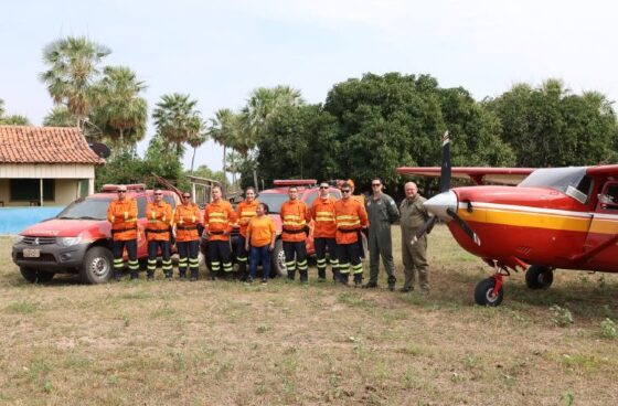 Corpo de Bombeiros combate a incêndios florestais em todo Mato Grosso do Sul