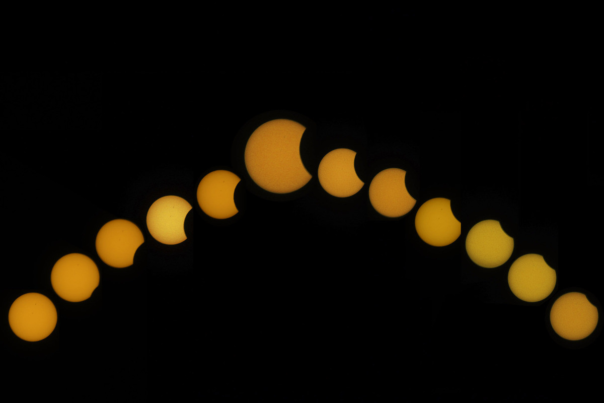 Eclipse anular do Sol é observado no Norte e Nordeste do Brasil