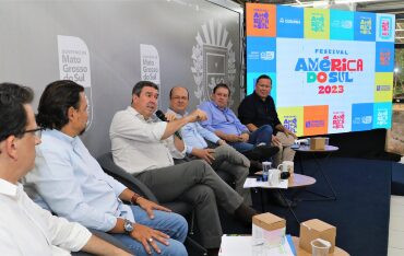Governador Eduardo Riedel anuncia volta do Festival América do Sul com mais de 120 atrações