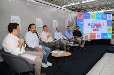 Governador Eduardo Riedel anuncia volta do Festival América do Sul com mais de 120 atrações