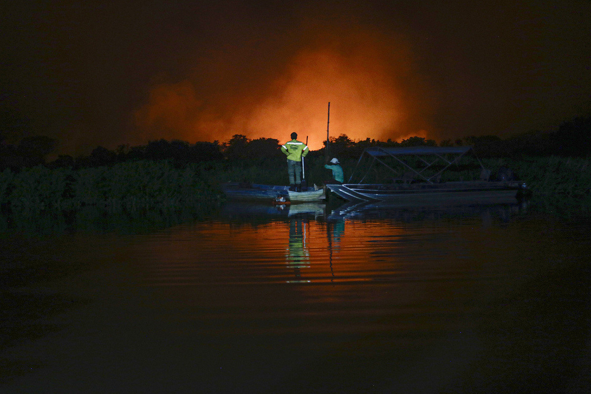 Mato Grosso do Sul e Mato Grosso decretam estado de emergência diante das queimadas no Pantanal