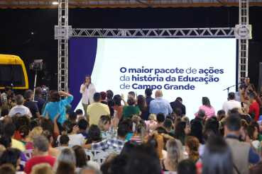 Prefeita Adriane lopes anuncia investimento maciço na educação da Capital com entrega de mais de 6 mil novas vagas