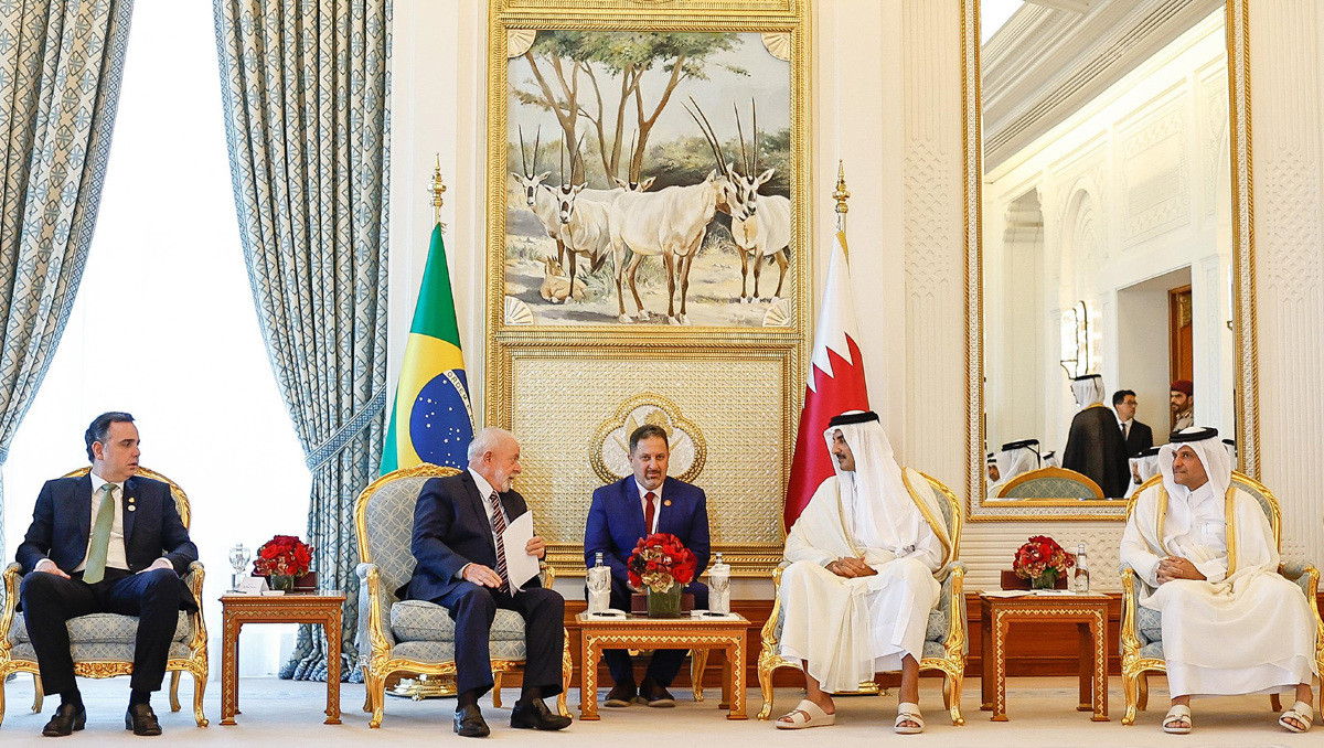 Brasil voltou a participar da geopol&iacute;tica mundial, diz Lula no Catar