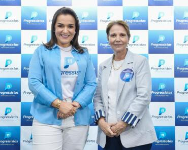 Prefeita de Campo Grande Adriane Lopes e a Senadora Tereza Cristina