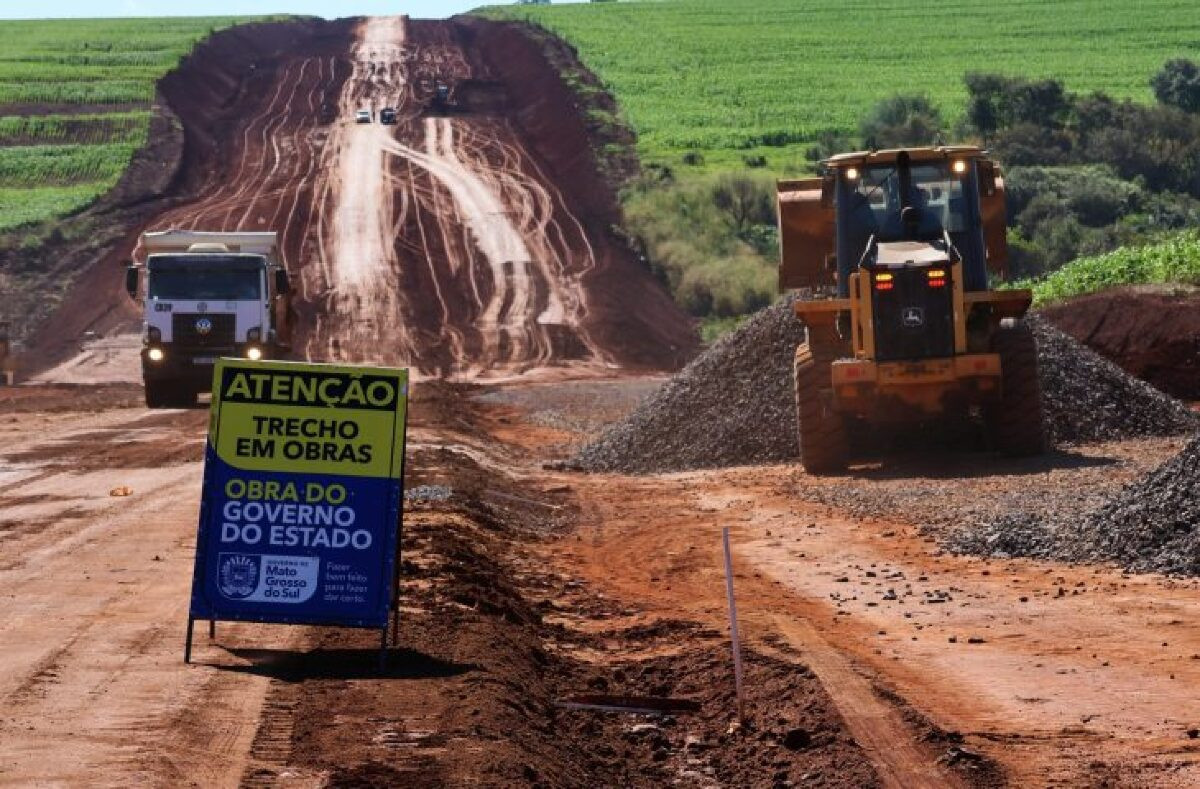 Governo investe R$ 1,8 milhões em ações de infraestrutura e logística em Mato Grosso do Sul