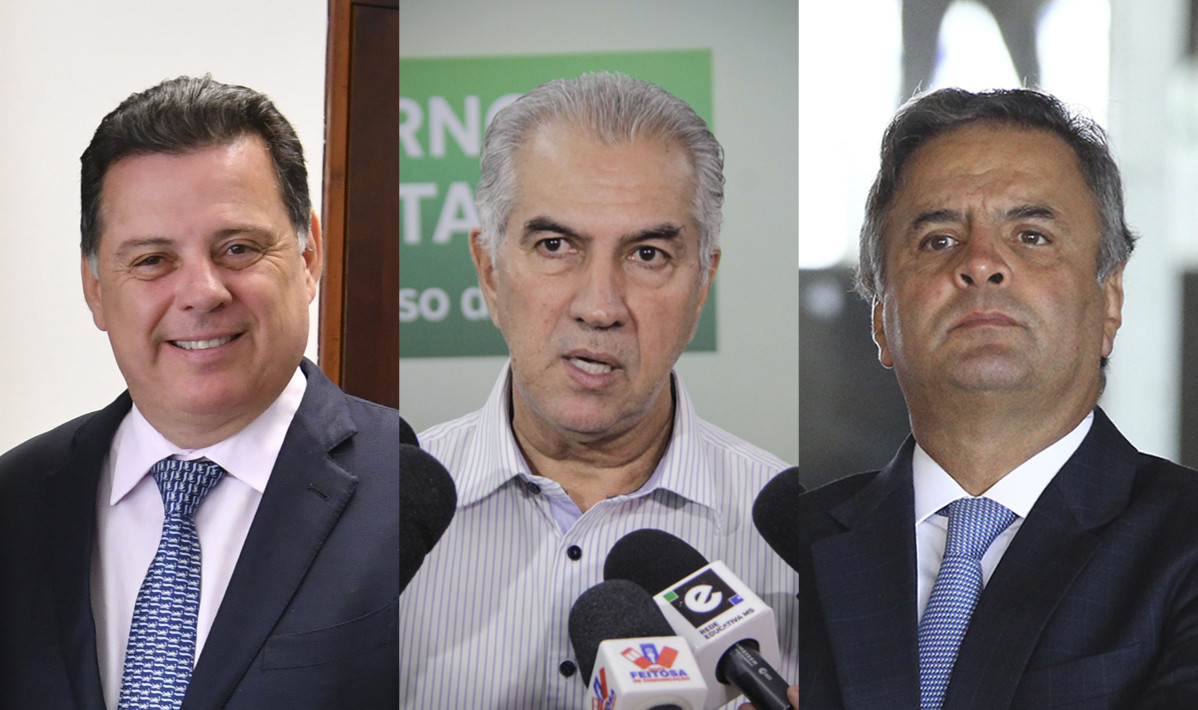 Marconi Perillo, Reinaldo Azambuja e A&eacute;cio Neves - Artigo