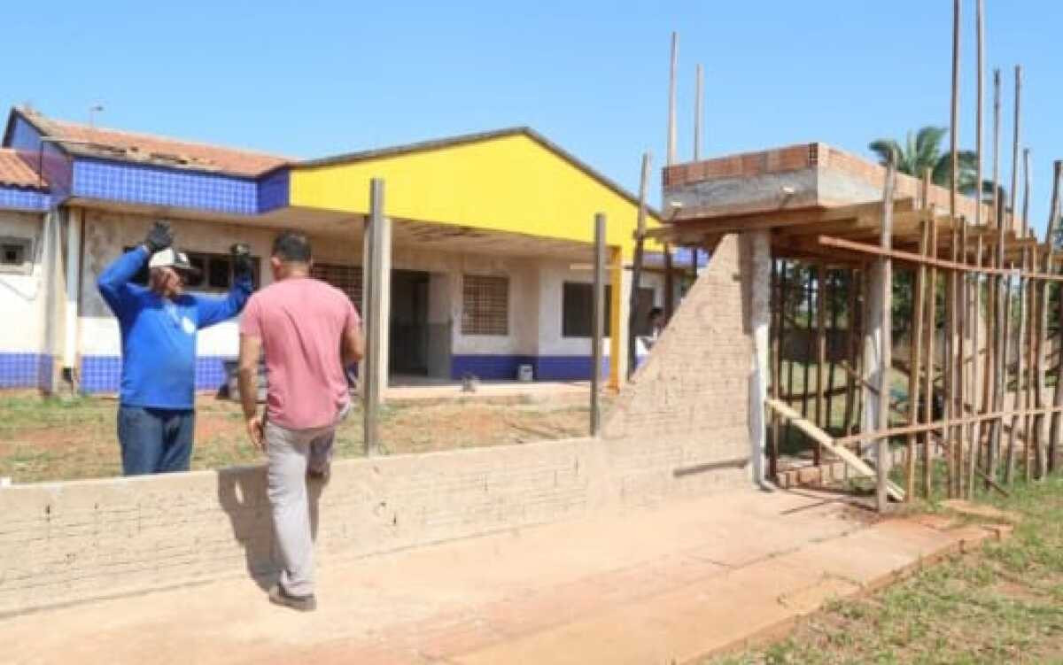 Anunciado reforma da Escola do Oliveira III pela Prefeitura de Campo Grande