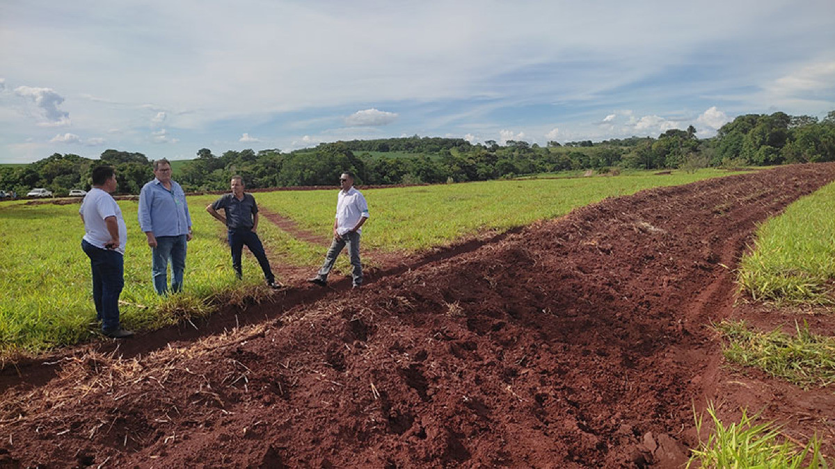 Projeto Fertivida faz uso da técnica de curvas de nível em sítios do Distrito de Bonfim 