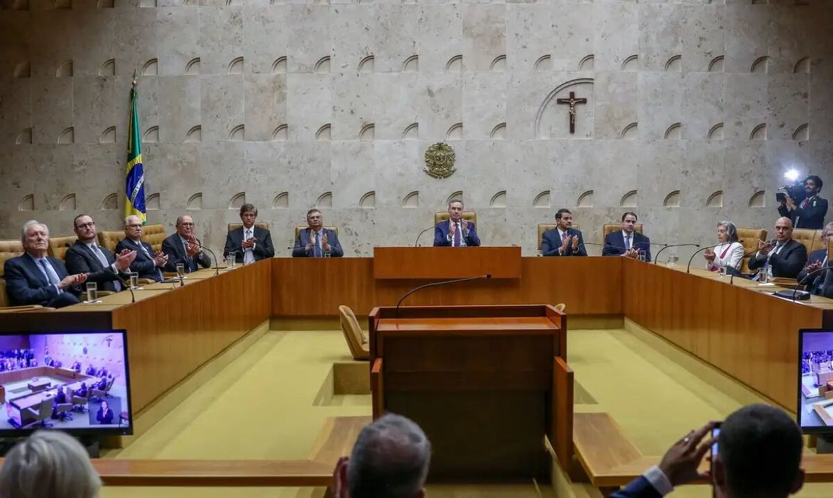 STF abre trabalhos de 2024 com presen&ccedil;a de Lula e Alckmin
