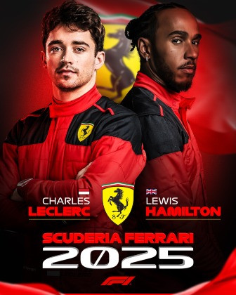 Hamilton fará dupla com Charles Leclerc