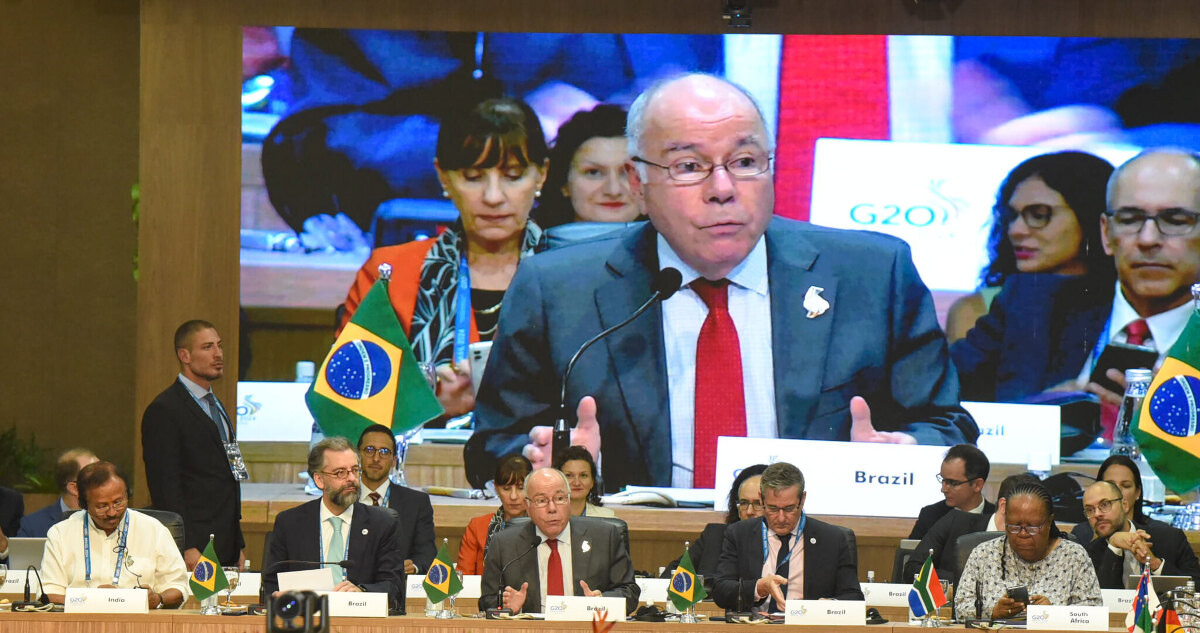 G20: Mauro Vieira critica paralisia da ONU em conflitos armados