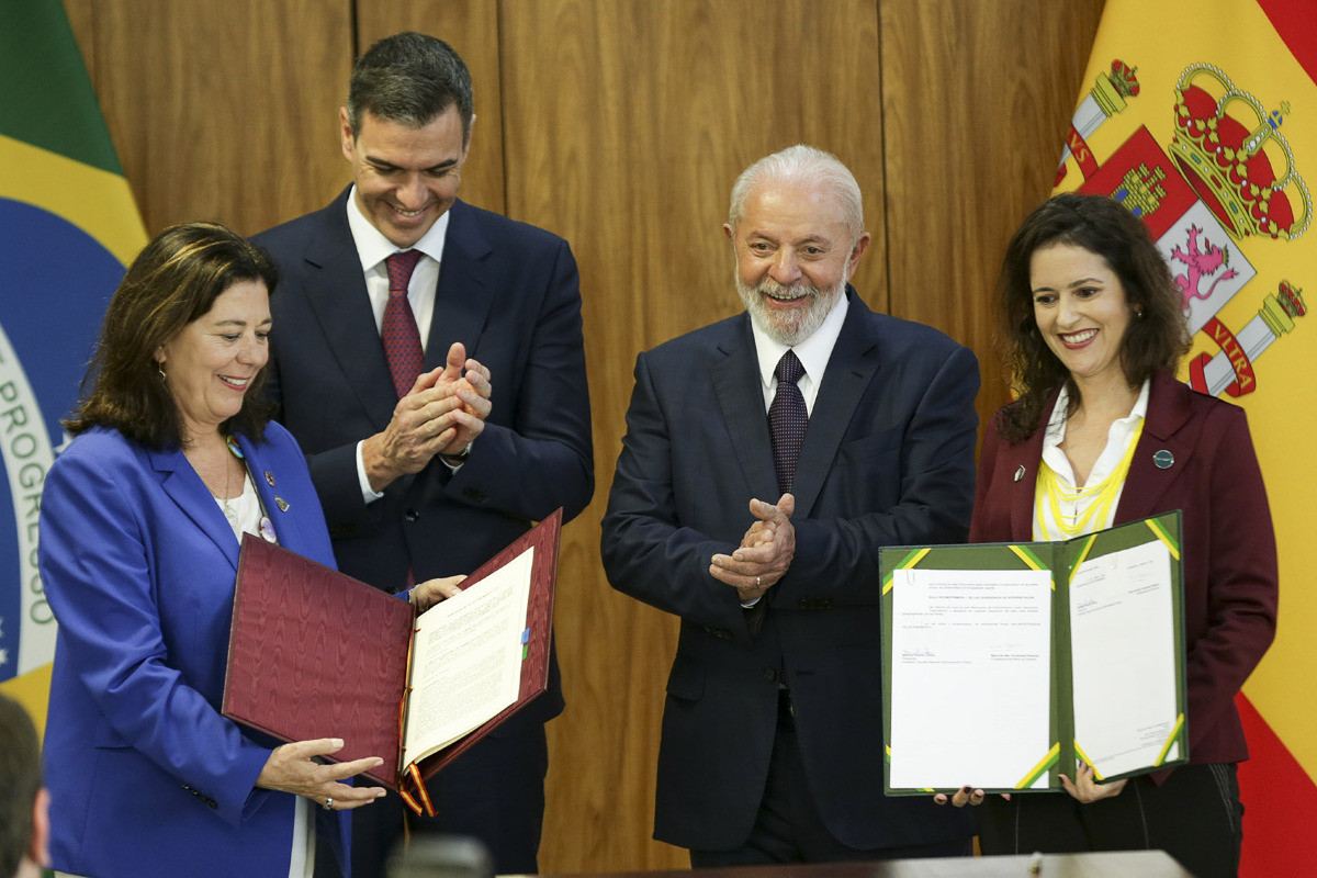 Brasil e Espanha buscam avan&ccedil;o para acordo Mercosul-Uni&atilde;o Europeia