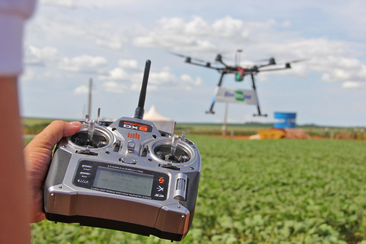 Foto ilustrativa de Drone Rural