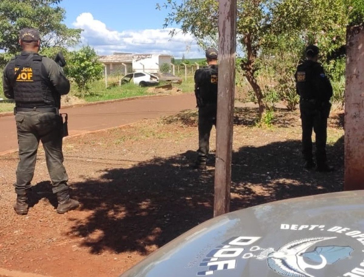 ‘Negrete’ morre após entrar em confronto com policiais do DOF em Itaporã 