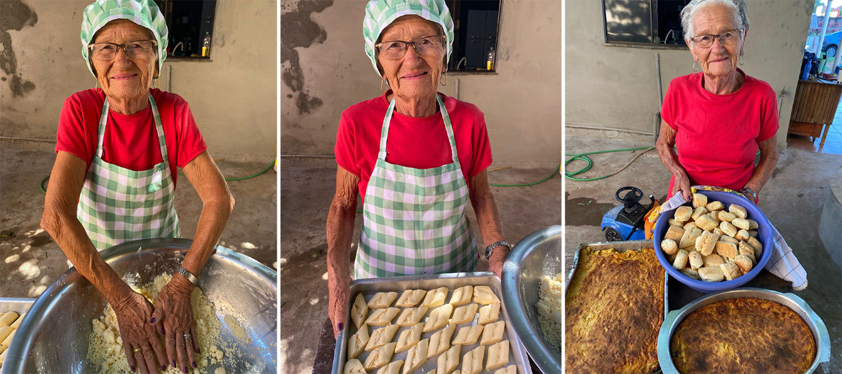 Aos 83 anos, Ramona mantém tradição viva de Páscoa na família