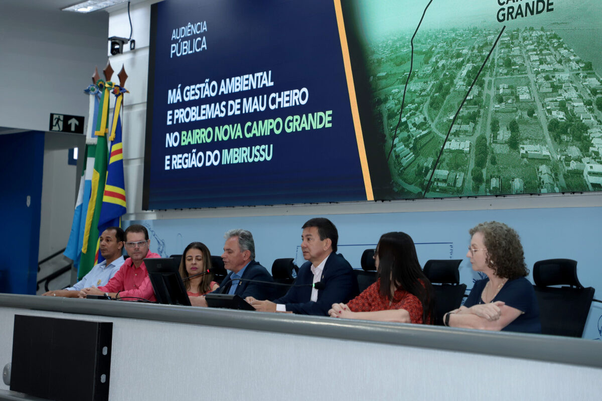 “Há 24 anos somos inundados por esse mau cheiro” afirma vice-presidente do bairro Nova Campo Grande