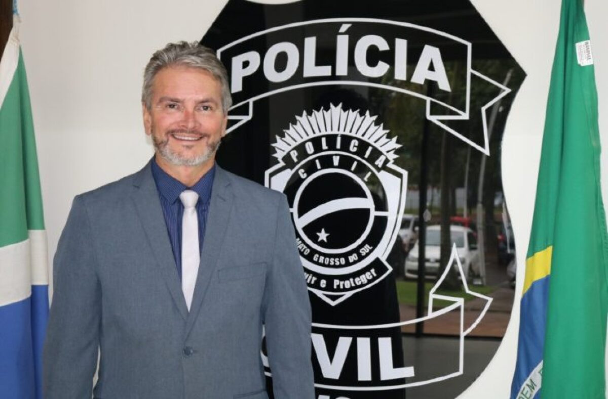 Lupersio Degerone assume a função de delegado-geral da Polícia Civil de Mato Grosso do Sul
