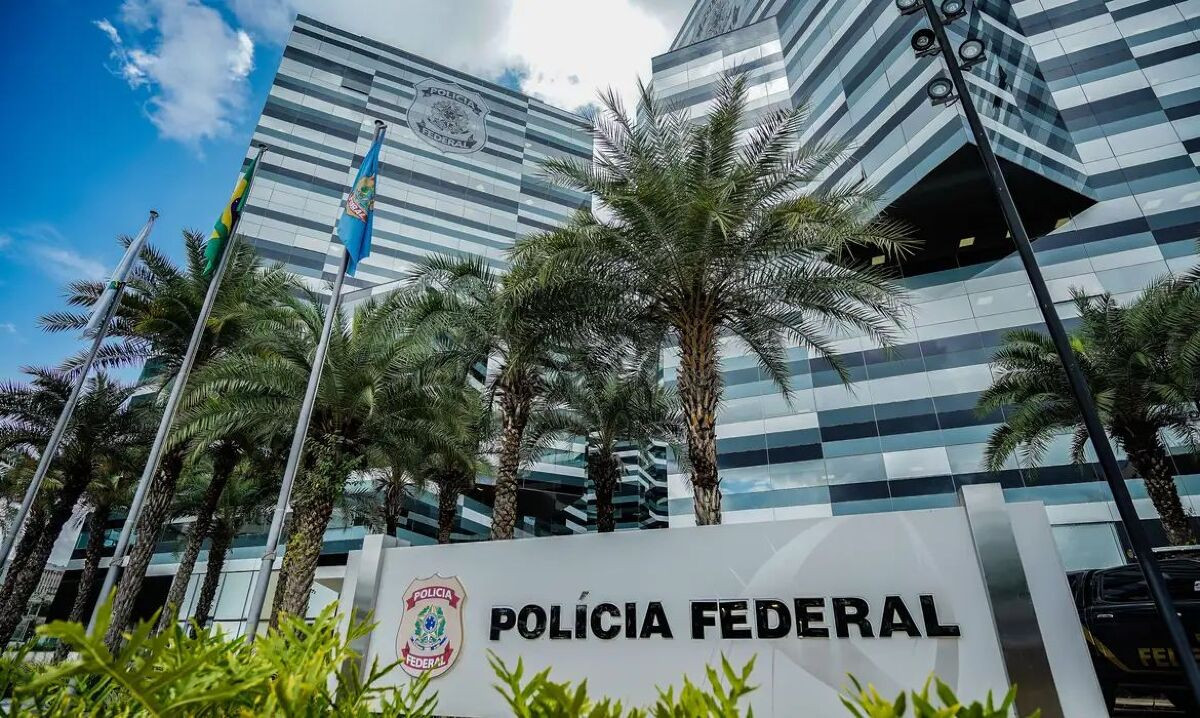 Fachada da sede da Polícia Federal em Brasília