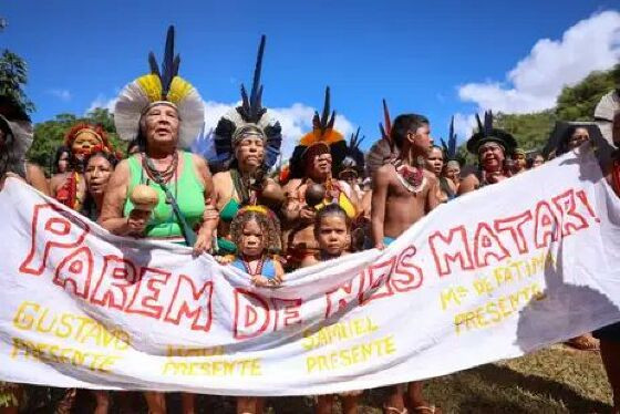 Indígenas prometem seguir lutando por demarcação de terras