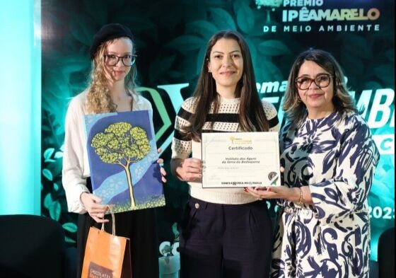 Projeto Águas de Bonito recebe prêmio Ipê Amarelo de Meio Ambiente