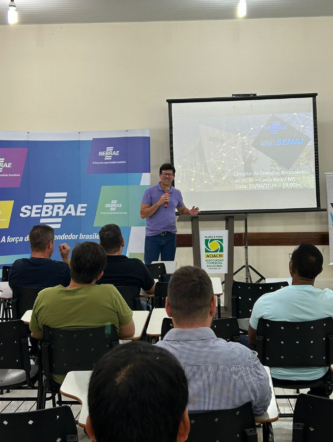 Sebrae/MS realiza Circuito de Energias Renováveis em Costa Rica