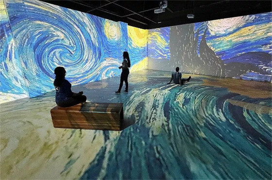 Exposição imersiva de Van Gogh em Campo Grande