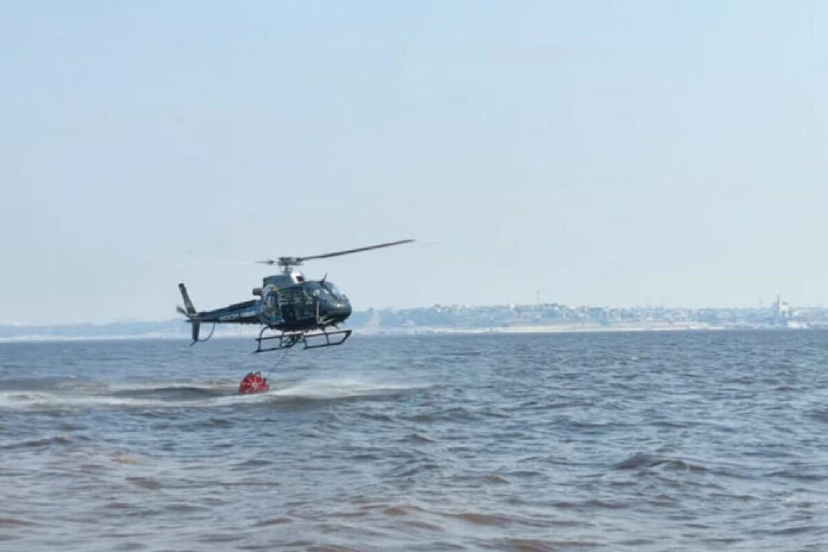 Helicóptero do governo do mato grosso do sul