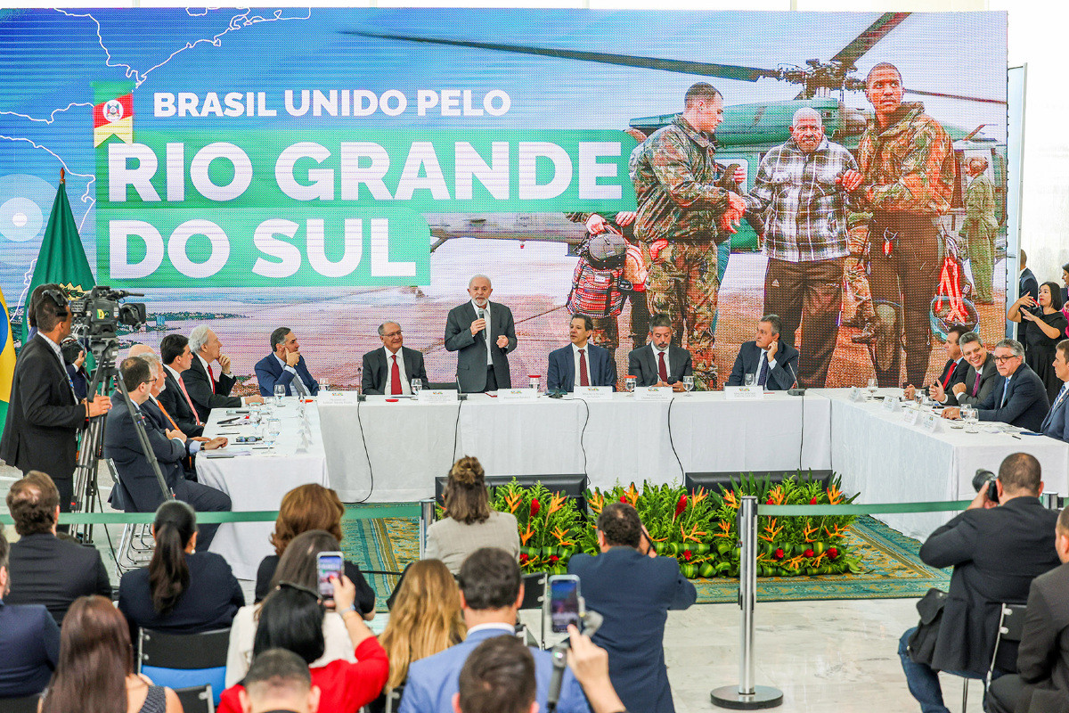 Governo anuncia R$ 50,9 bilh&otilde;es em medidas para o Rio Grande do Sul