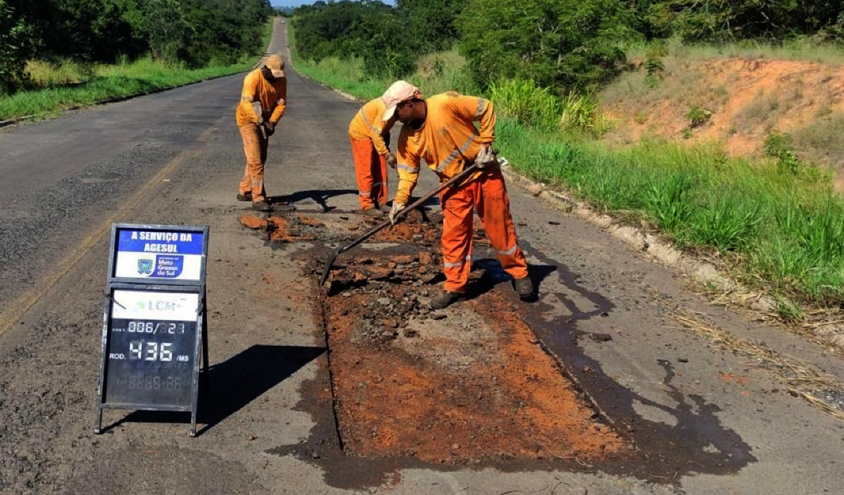 Obras começam para recuperação de rodovia MS-436 entre Camapuã e Figueirão