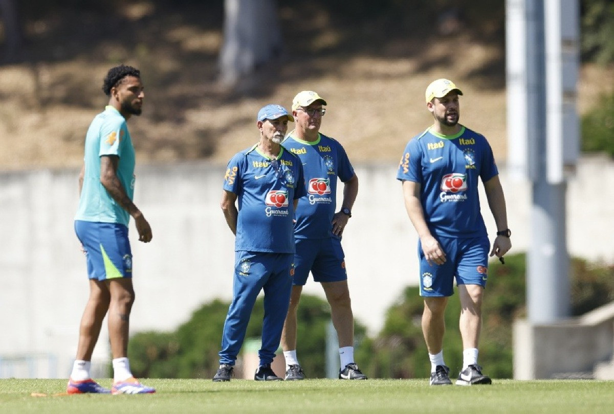 Seleção Brasil Treino