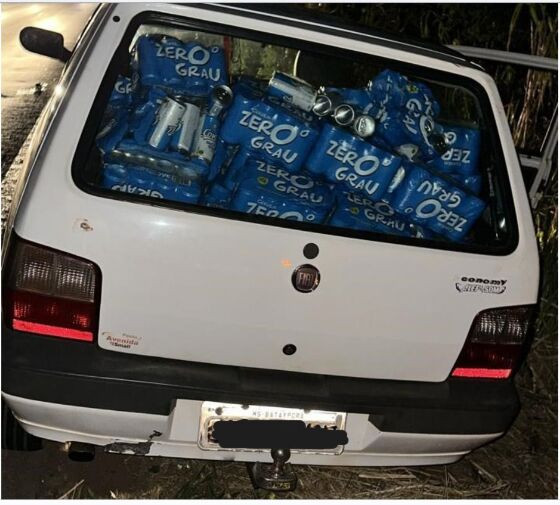 Dez pessoas são indiciadas por furto após saquearem carga de cerveja em Batayporã