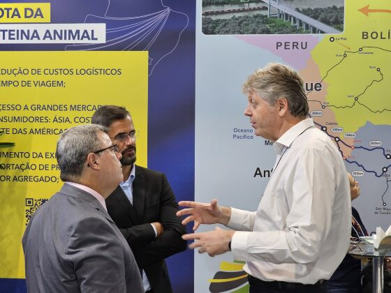 Stand do governo de MS em SP fala da Rota Bioceânica e é ponto para negócios