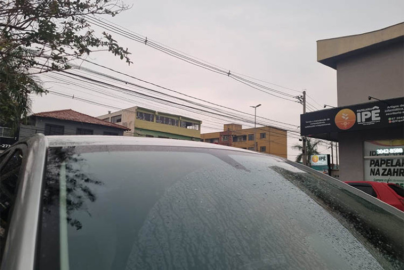  Garoa hoje na região da Zahran, na Capital 