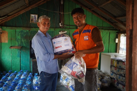 Ação humanitária da Defesa Civil do Mato Grosso do Sul leva assistência a famílias no Pantanal