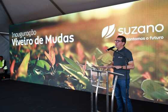 Suzano inaugura viveiro sustentável em Ribas do Rio Pardo