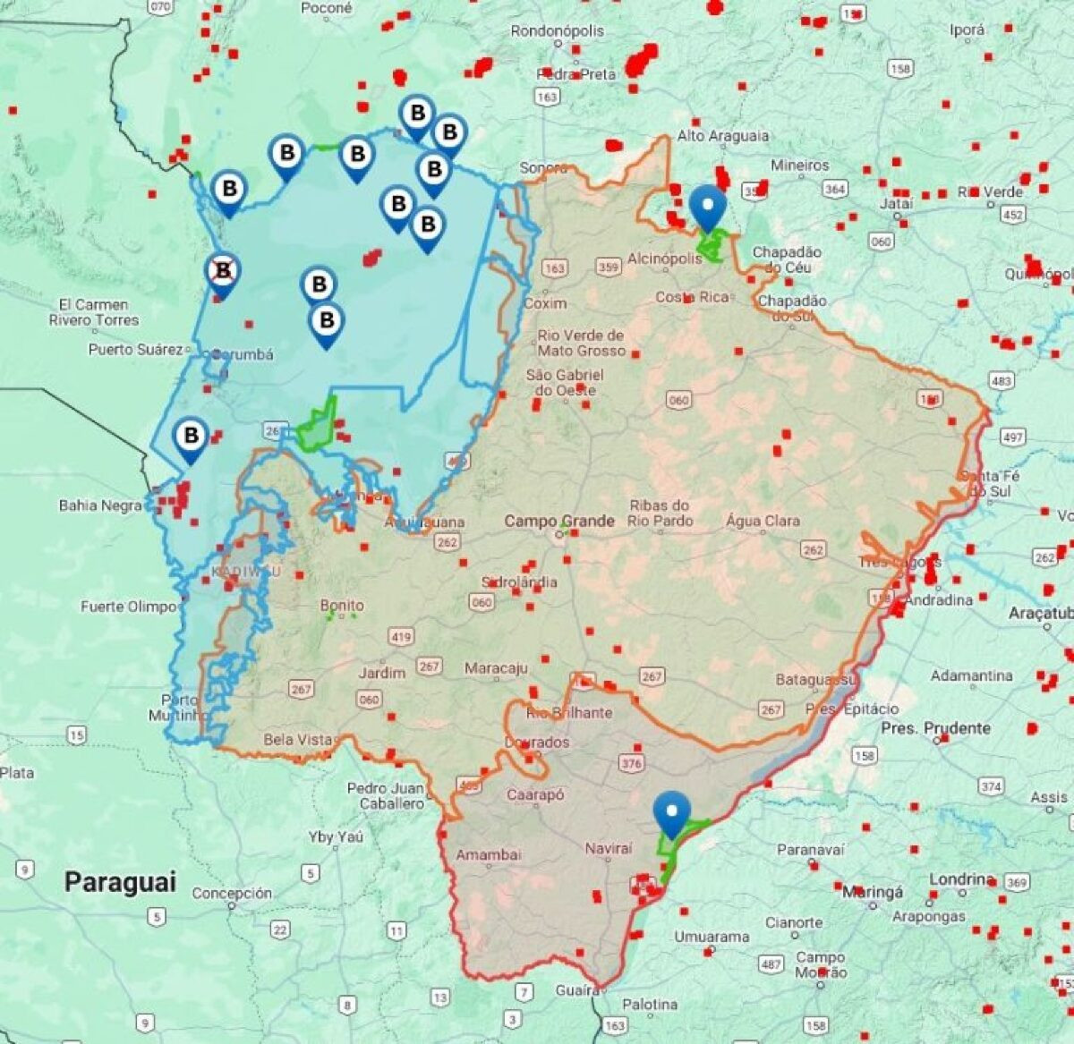 Novas bases do corpo de bombeiros potencializam combate a incêndios no Pantanal