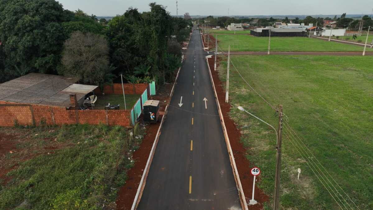 Novo asfalto e ciclovia em Aral Moreira faz a diferença na cidade