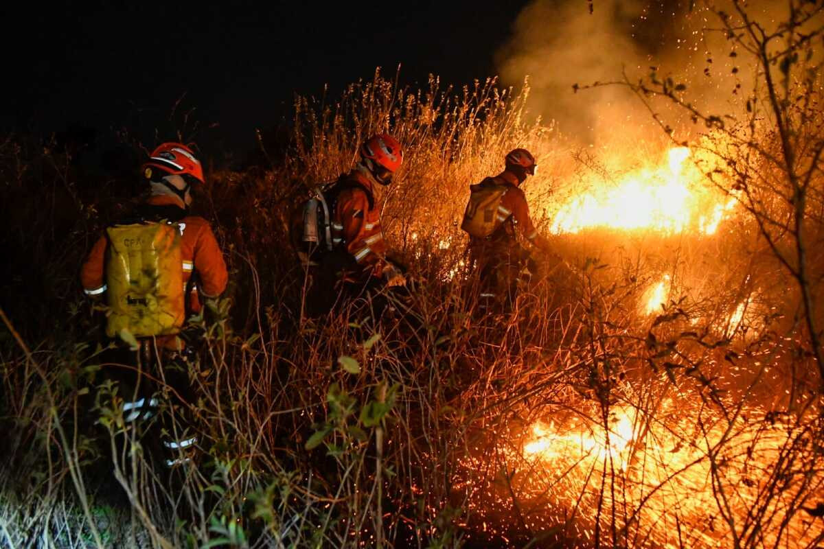 Combate ao fogo, faz governadores unem forças em Brasília