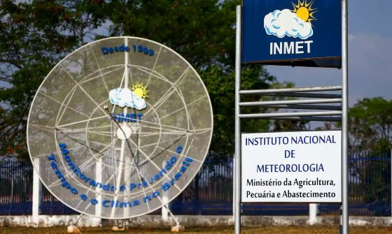 Fachada do instituto nacional de meteorologia (INMET)