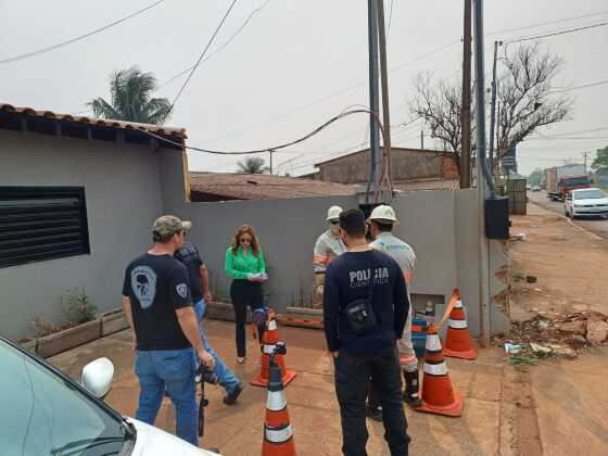 Operação “LUMENS” prende comerciante por furto de energia em Campo Grande