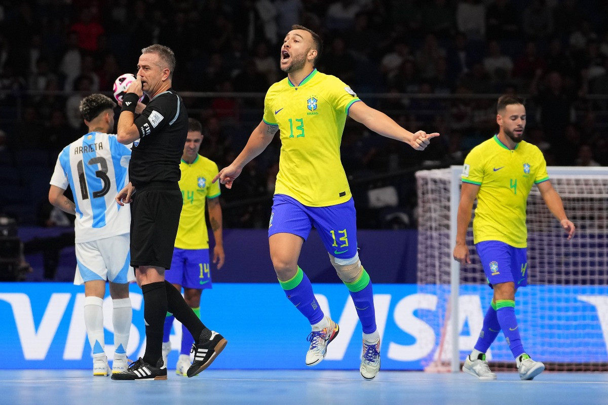 Seleção Brasil Argentina Futsal